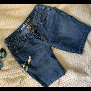 Mossimo -Bermuda Jean shorts-fit 6